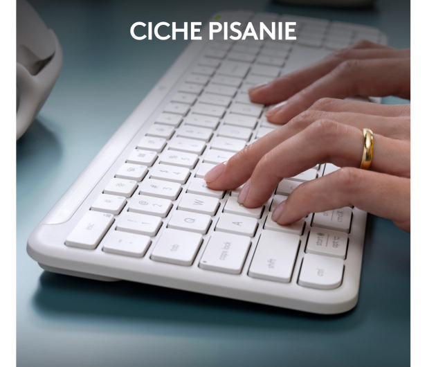 Logitech K950 Biały - 1233206 - zdjęcie 11